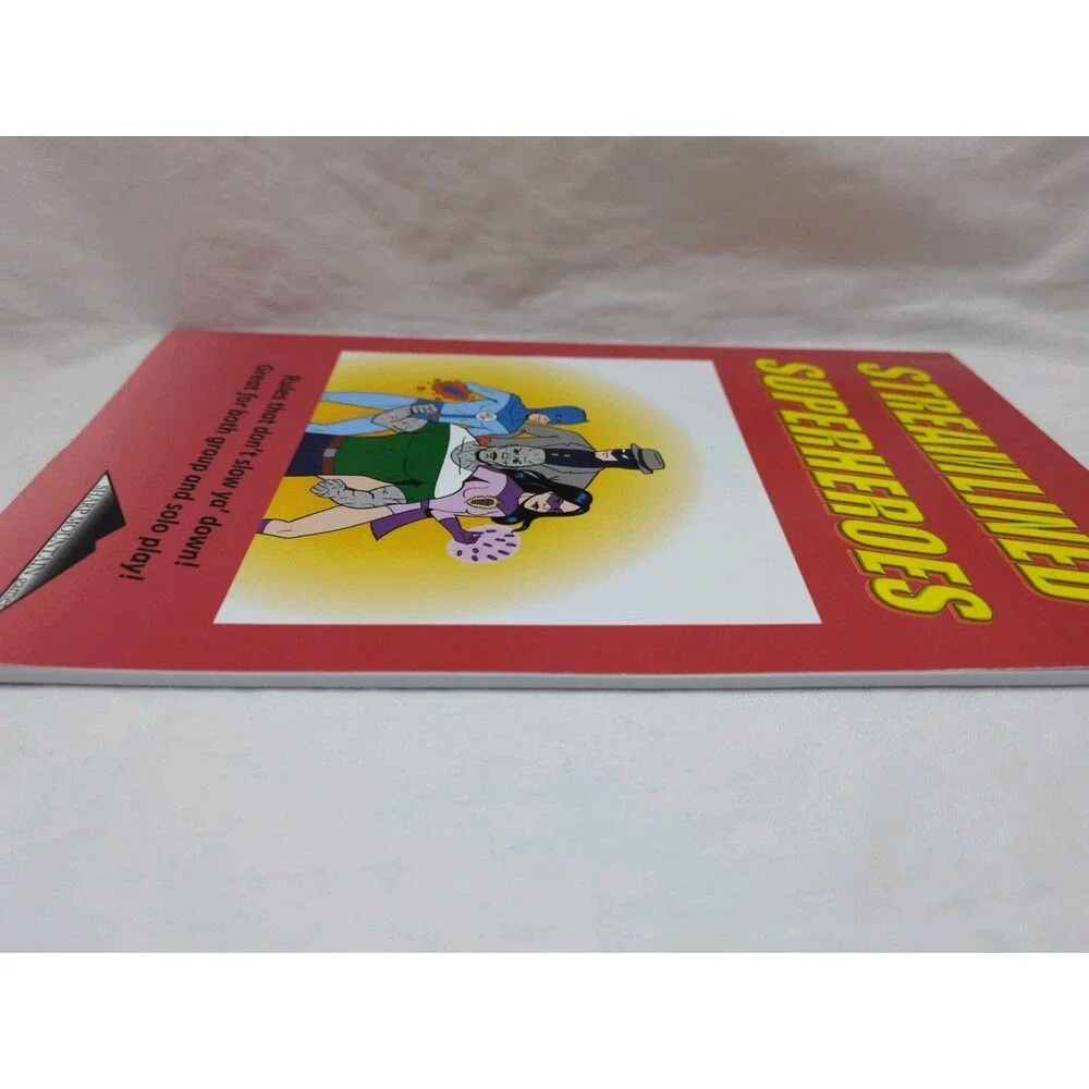 Streamlined Superheroes RPG Book Sharp Mountain Games